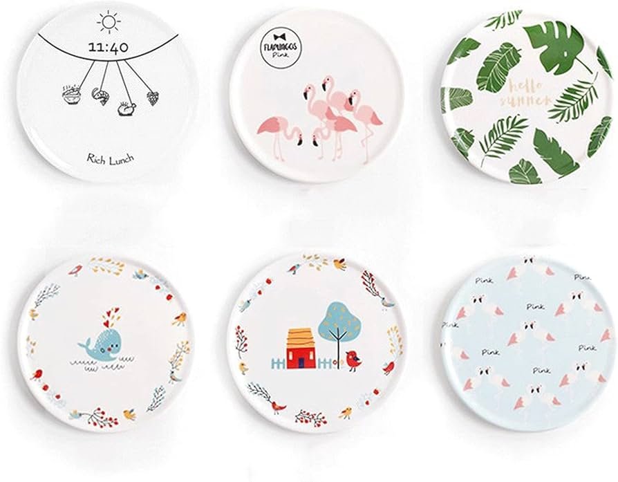 Set of 6 Coasters for Drinks