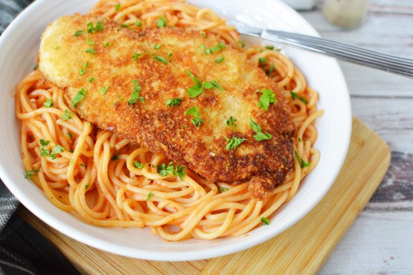 Crusted Chicken Romano