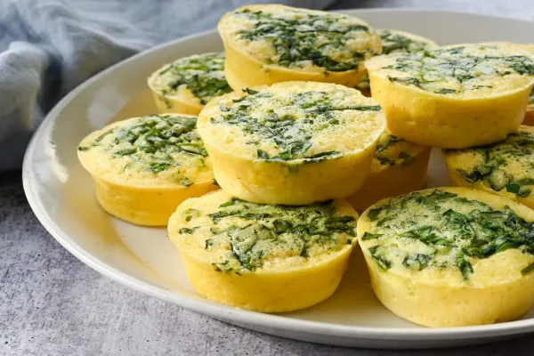 Copycat Starbucks Spinach & Mushroom Egg Bites