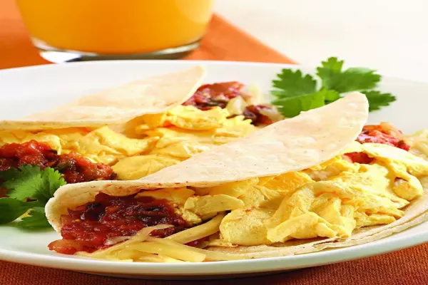 Quick Breakfast Taco
