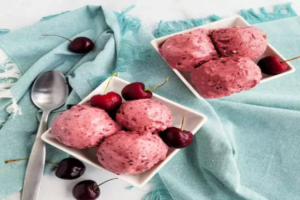 Tart Cherry Nice Cream