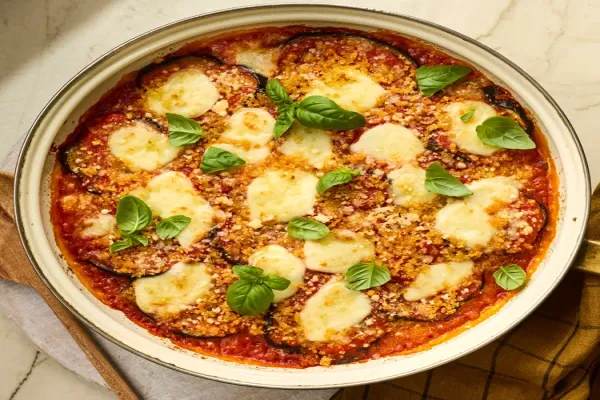 Roasted Eggplant Parmesan