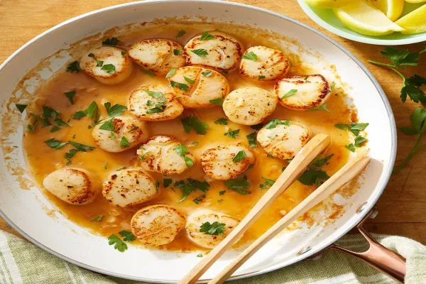 Lemon Garlic Butter Scallop