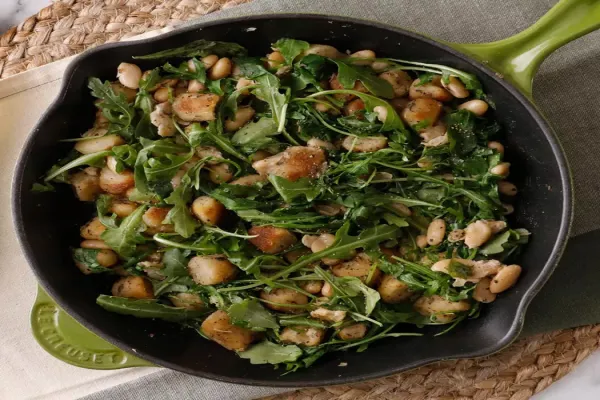 White Bean Sage Cauliflower Gnocchi