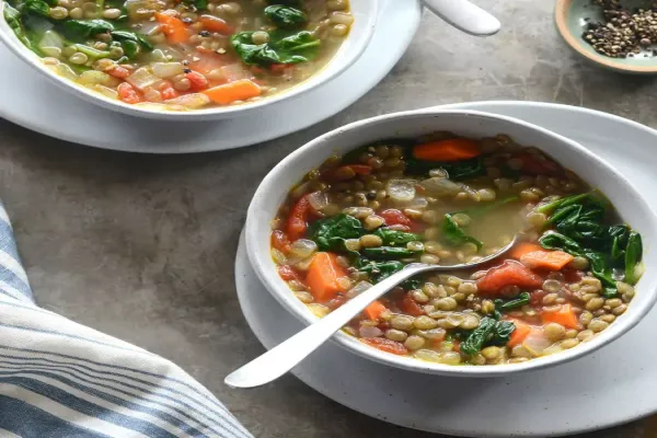 Slow Cooker Creamy Lentil Soup Freezer Pack