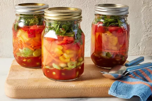 Eat the Rainbow Vegetable Soup