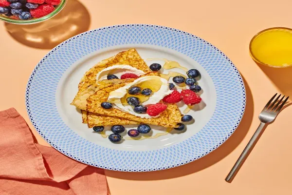 Ricotta Berry Crepes