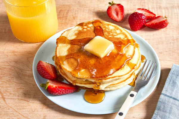 Simple Homemade Pancakes