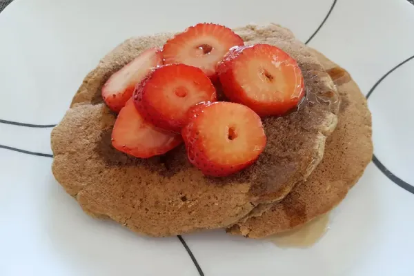 Oatmeal Chocolate Chip Pancakes