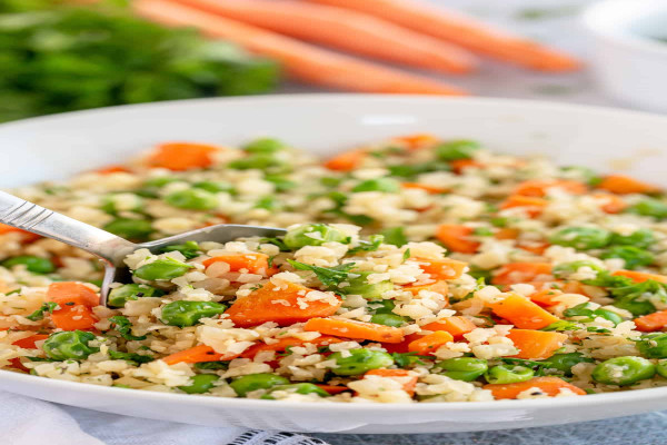 Cauliflower Rice Pilaf