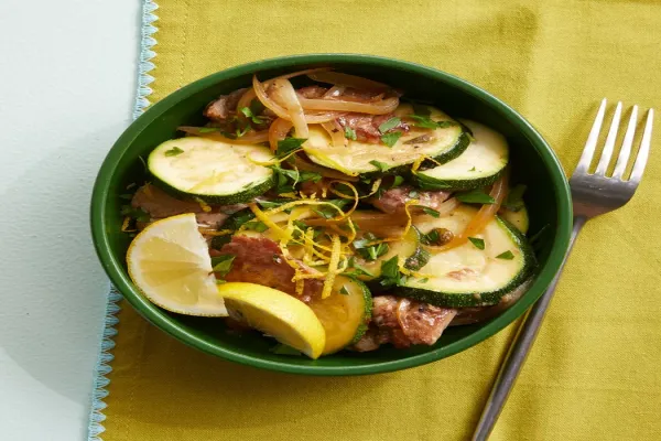Stir Fried Pork Piccata