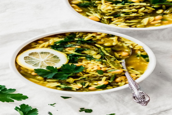 Vegetarian Lime Orzo