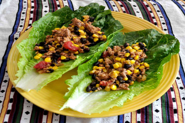 Taco Turkey Wraps