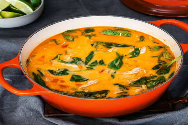 Coconut Curry Soup with Chicken