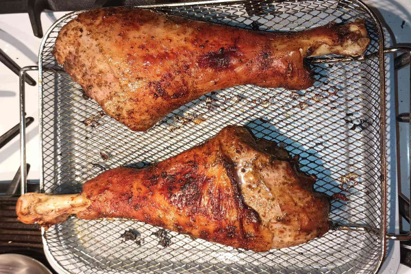 Orangey Turkey Legs
