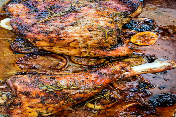 Roasted Turkey Legs