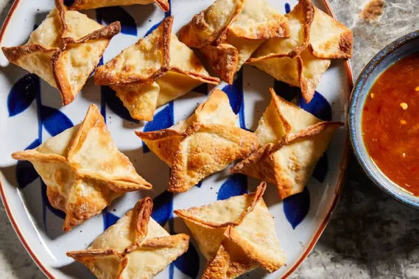 Crab Rangoon in the Air Fryer