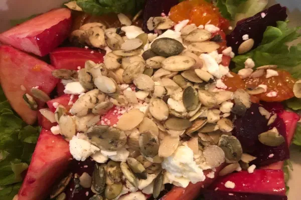 Beet Orange and Apple Salad