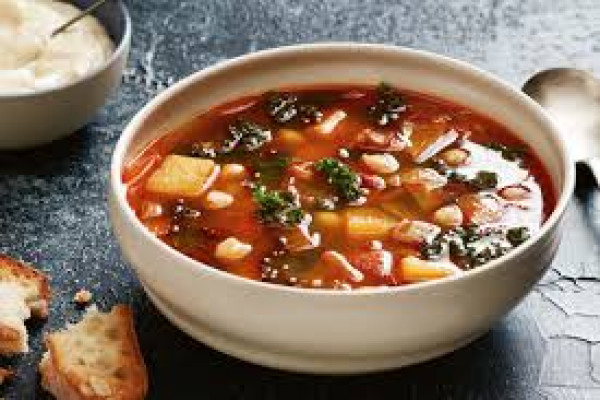 Chorizo Potato & Kale Soup