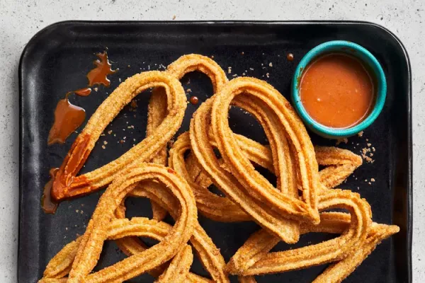 Cinnamon Sugar Churros with Cajeta