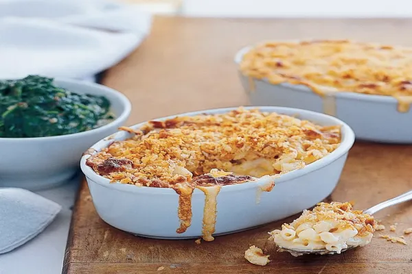 Macaroni and Three Cheeses