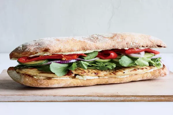 Feta Brined Chicken Sandwiches