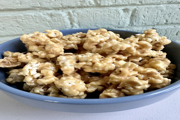 Caramel Popcorn with Marshmallow