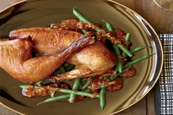 Tea Smoked Roast Chickens