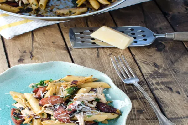 Rustic Chicken and Chorizo Pasta