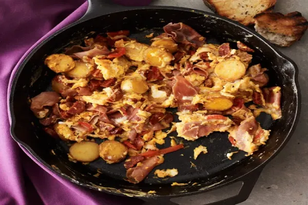Spanish Style Scrambled Eggs